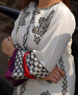 ✨ Elegant Embroidered Cotton 2-Piece ✨