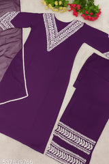 2 Pc Elegant Organza set