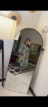 Monochrome Charm – 2PC Swiss Lawn Suit