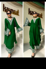 2 Pc Elegant Organza set