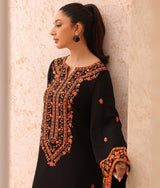 Elegant 2-Piece Embroidered Farshi Shalwar Set