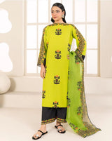 LIME LUXE - Vibrant 3pc Parrot Green Lawn Ensembles π