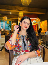 Regal Charm – 2pc Embroidered Lawn Set