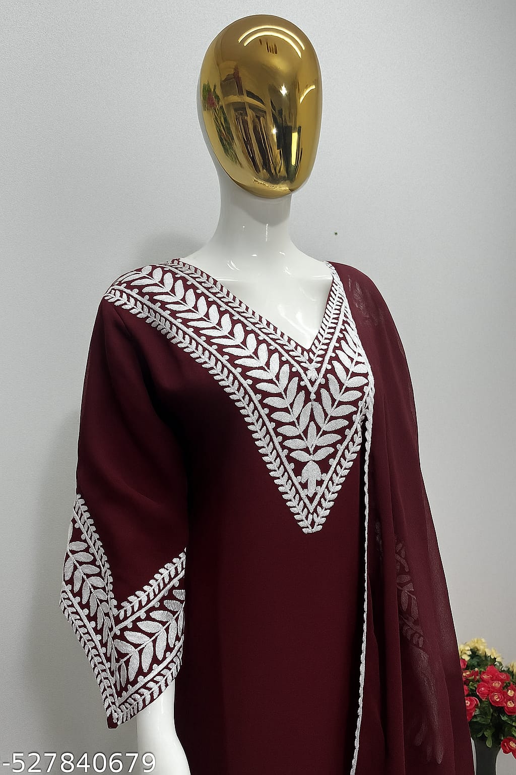 2 Pc Elegant Organza set