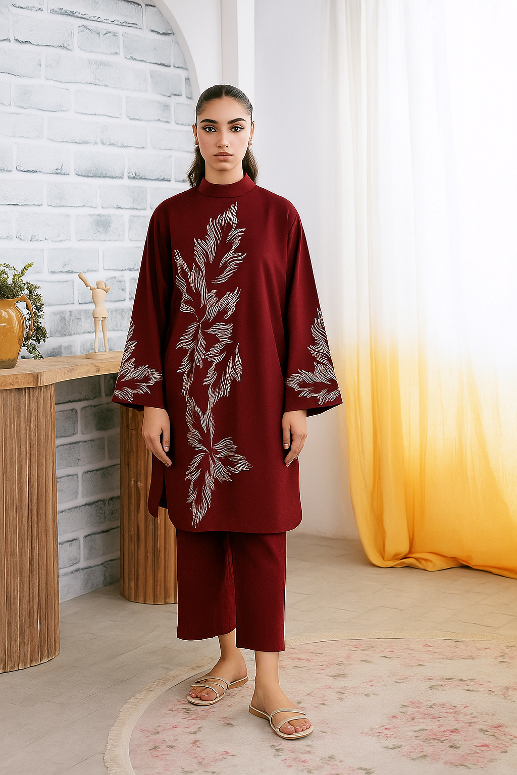 ✨ Elegant 2-Piece Cotton Suit✨