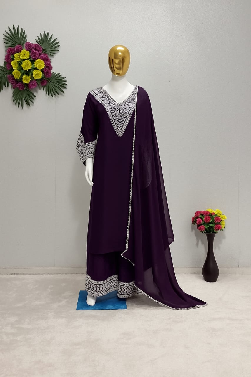 2 Pc Elegant Organza set