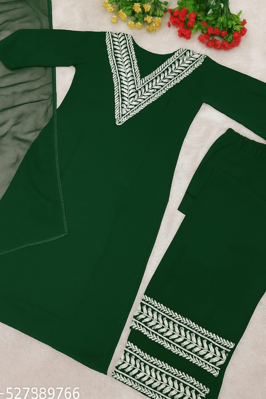 Elegant 2PC Organza Co Ord set