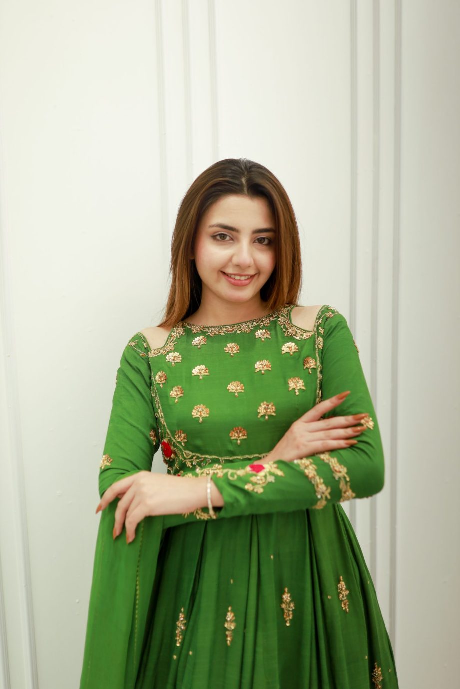 GULMEHER - 3PC CHIFFON EMBROIDERED AND HANDWORK MAXI SUIT