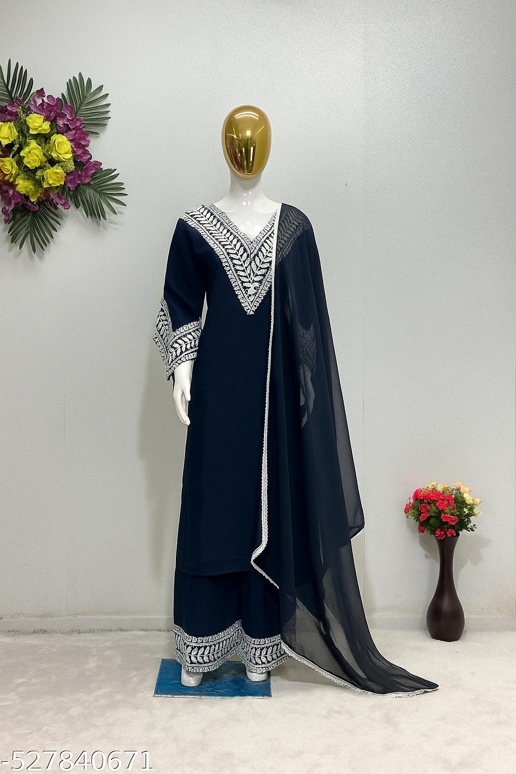 Elegant 2PC Organza Co Ord set