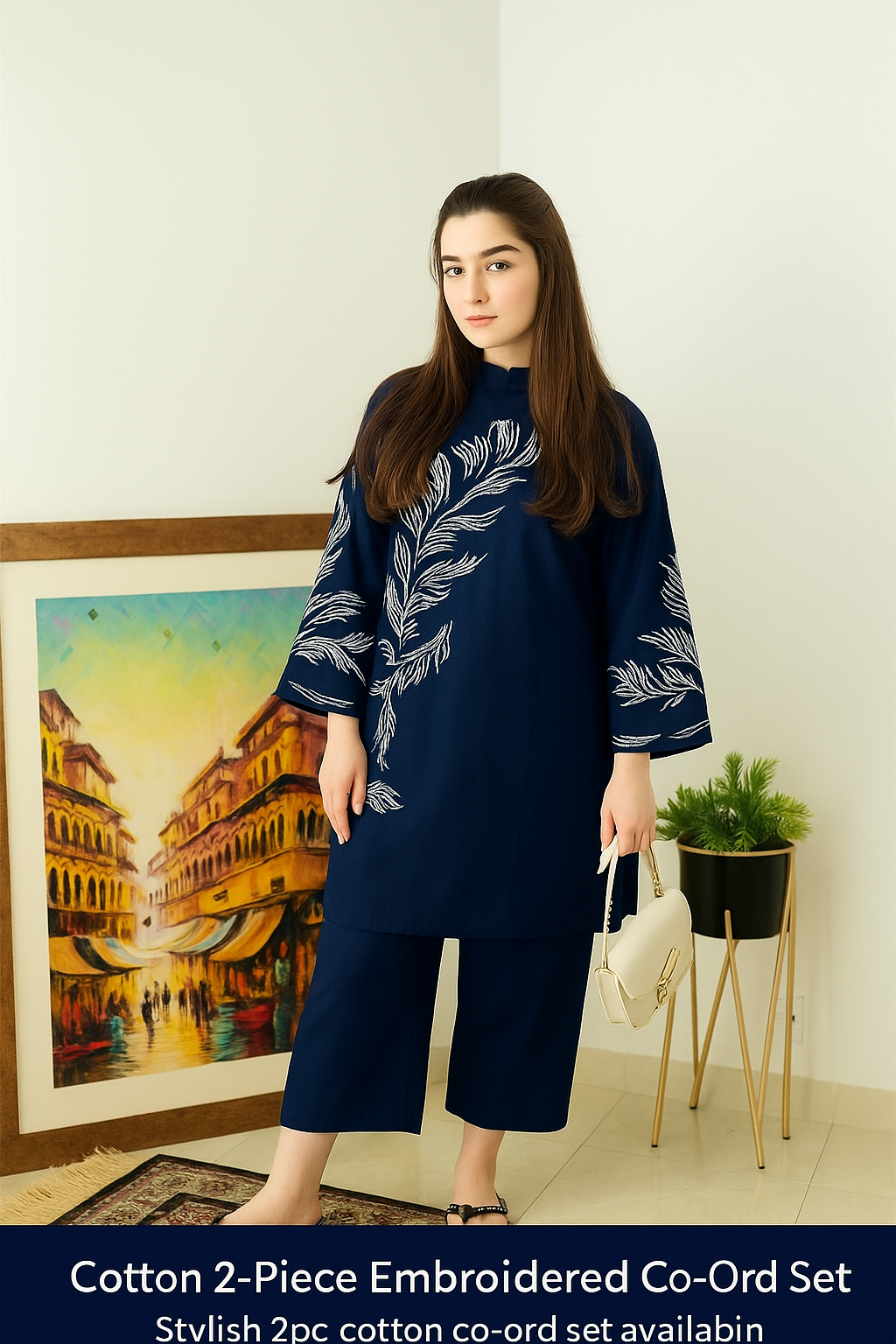 ✨ Elegant 2-Piece Cotton Suit✨