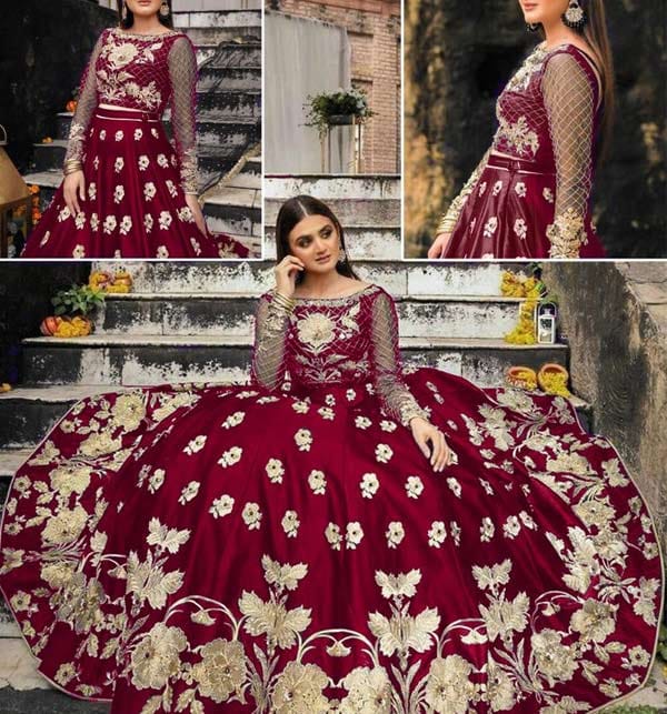 ✨ Luxury 2PC SILK Lehenga Choli | Full Hand Embroidery ✨