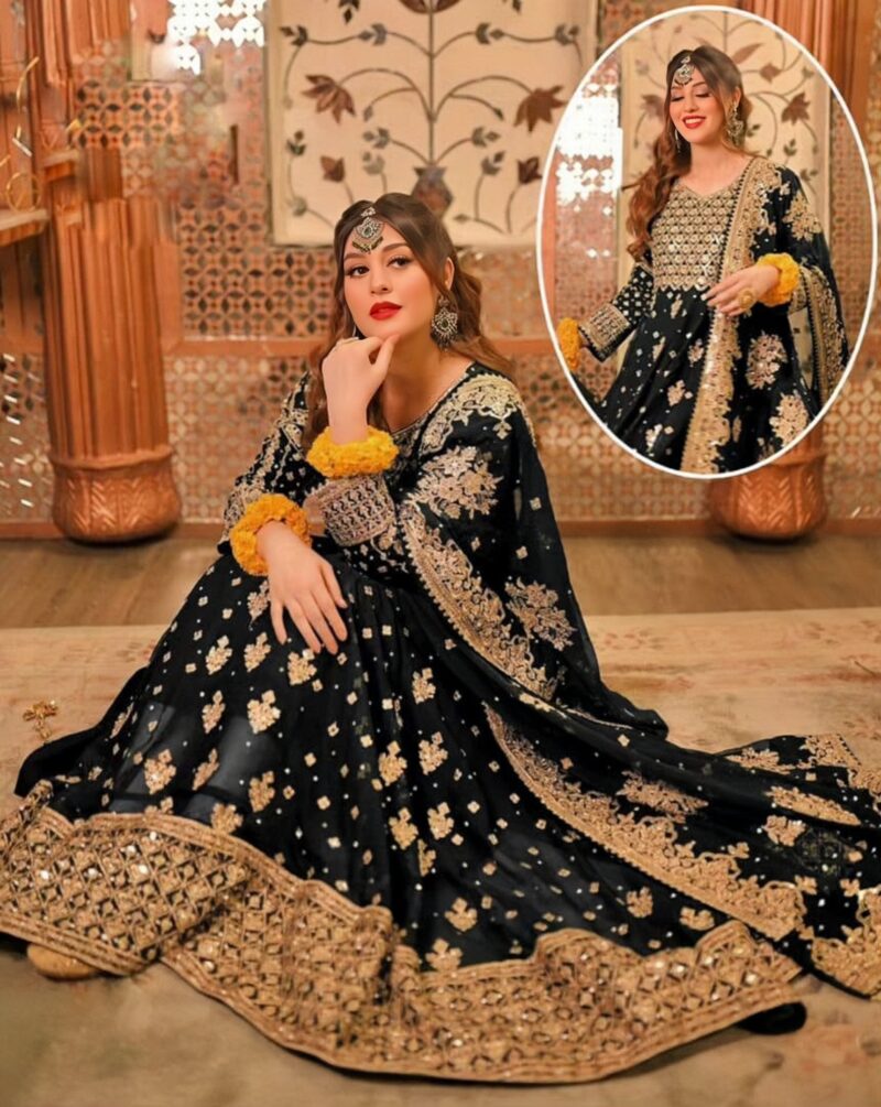 ✨ *Rang-e-Ishq Handwork Maxi Collection" – 4 Royal Shades of Elegance