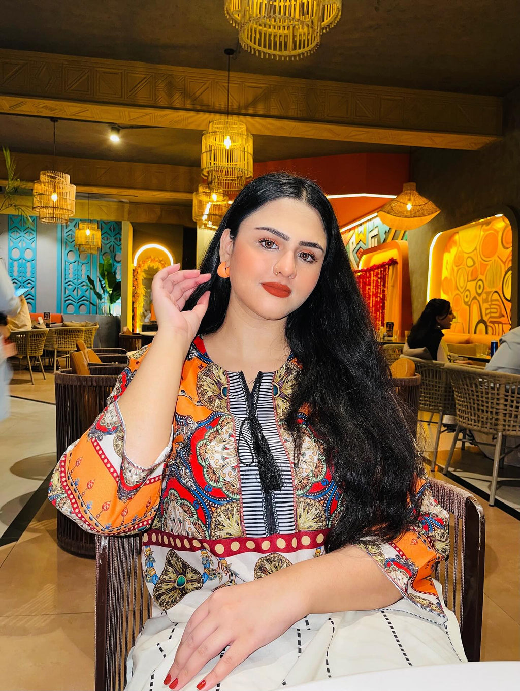 Regal Charm – 2pc Embroidered Lawn Set